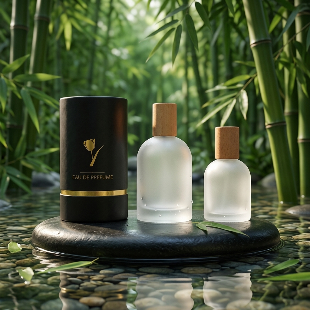Cylindrical Perfume Bottles Are Used for Making Your Own Perfume Spray Bottles.