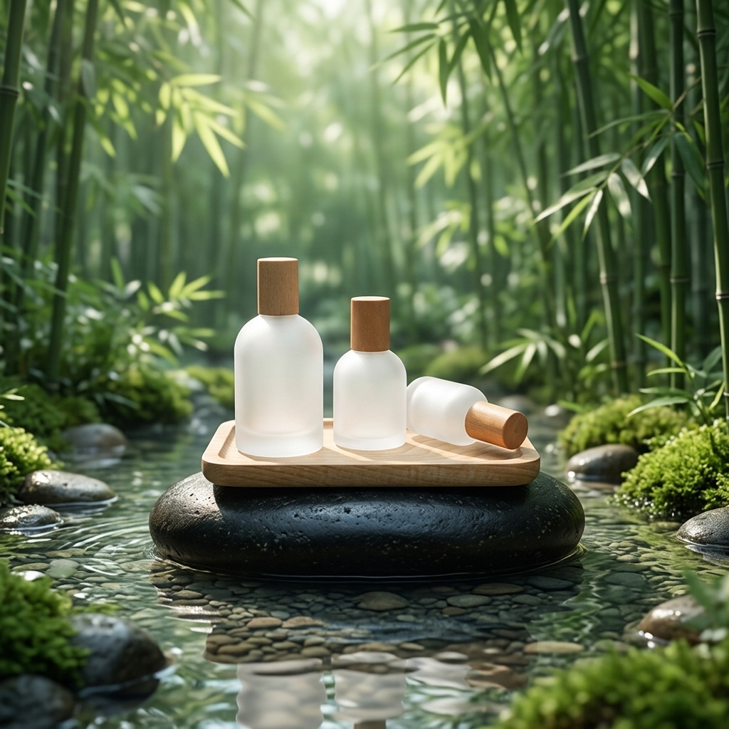 Cylindrical Perfume Bottles Are Used for Making Your Own Perfume Spray Bottles.