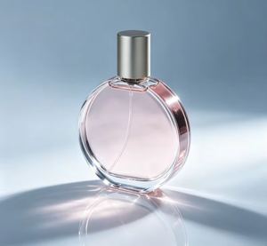 Luxury Square 30ml 50ml 100ml Thick Bottomed Glass Perfume Bottle Crimp Neck Airtight Leak Proof High Transmittance