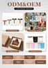 Wholesale Luxury Mountain Shape Perfume Bottle Round Cap Empty Refillable Glass Fragrance Bottle With Box