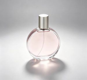 Luxury Square 30ml 50ml 100ml Thick Bottomed Glass Perfume Bottle Crimp Neck Airtight Leak Proof High Transmittance