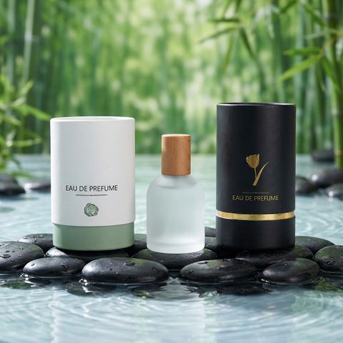 Cylindrical Perfume Bottles Are Used for Making Your Own Perfume Spray Bottles.